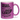 Dieser Moment, wenn du realisierst, dass du eigentlich auf der Arbeit lebst - Glitzertasse #tassenfarbe_violett