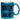 So viele Idioten und nur eine Sense - Glitzertasse #tassenfarbe_blau
