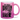 So viele Idioten und nur eine Sense - Glitzertasse #tassenfarbe_roseviolett