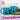 Never walk alone - Glitzertasse #tassenfarbe_blau