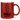Never walk alone - Glitzertasse #tassenfarbe_rot