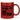 Während du redest, denke ich an Titten - Glitzertasse #tassenfarbe_rot