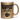 Kaffee, weil Koks ungesund ist - Glitzertasse #tassenfarbe_dunkel-gold