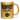 Kaffee, weil Koks ungesund ist - Glitzertasse #tassenfarbe_gold