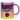Kaffee, weil Koks ungesund ist - Glitzertasse #tassenfarbe_violettgold
