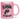 Ich bin ein Flamingo – ich darf das - Glitzertasse #tassenfarbe_rose