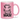 Böses Hasi - Glitzertasse #tassenfarbe_rose