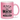 Du bist ja auch eher so der Montag unter den Menschen - Glitzertasse #tassenfarbe_rose