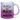 Du bist ja auch eher so der Montag unter den Menschen - Glitzertasse #tassenfarbe_silberviolett