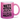 Nett kann ich auch – bringt aber nichts - Glitzertasse #tassenfarbe_roseviolett