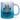 Ich wollte nur mal Danke sagen - Glitzertasse #tassenfarbe_silberblau