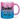 Danke – das Beste an meinem Job bist du - Glitzertasse #tassenfarbe_roseblau