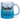 Danke – das Beste an meinem Job bist du - Glitzertasse #tassenfarbe_silberblau