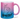 Reingeschaut - Glitzertasse #tassenfarbe_roseblau