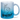 Reingeschaut - Glitzertasse #tassenfarbe_silberblau
