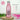 Ich stehe mit beiden Beinen fest im Glitzer - Flasche #flaschenfarbe_rose