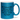 Wer Montags im Büro schon singen kann... - Glitzertasse #tassenfarbe_blau