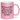 Wer Montags im Büro schon singen kann... - Glitzertasse #tassenfarbe_rose