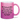 Wer Montags im Büro schon singen kann... - Glitzertasse #tassenfarbe_roseviolett