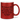 Wer Montags im Büro schon singen kann... - Glitzertasse #tassenfarbe_rot