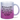 Wer Montags im Büro schon singen kann... - Glitzertasse #tassenfarbe_silberviolett