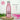 Kopf hoch sonst Doppelkinn! - Flasche #flaschenfarbe_rose