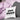 Furz-Kissen #kissenfarbe_weiss-violett