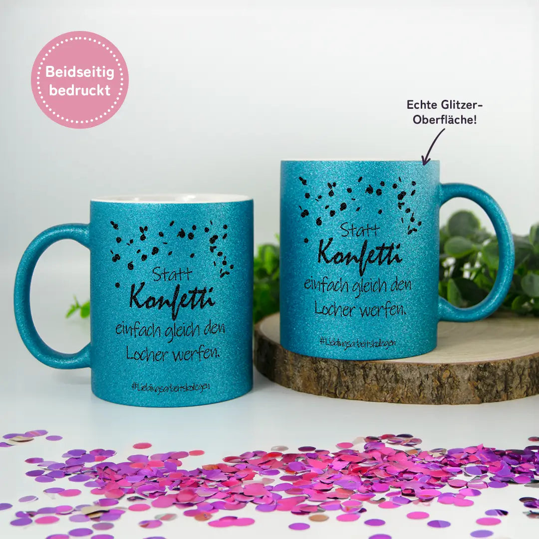 Personalisiertes Kaffeeglas Mit Kosenamen Und Porträt, Becher Mit