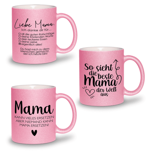 Wunschmotiv-Muttertag-Tassen