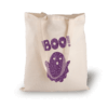 Boo! - Glitzer Einkaufstasche für Halloween. Süßes oder Saures